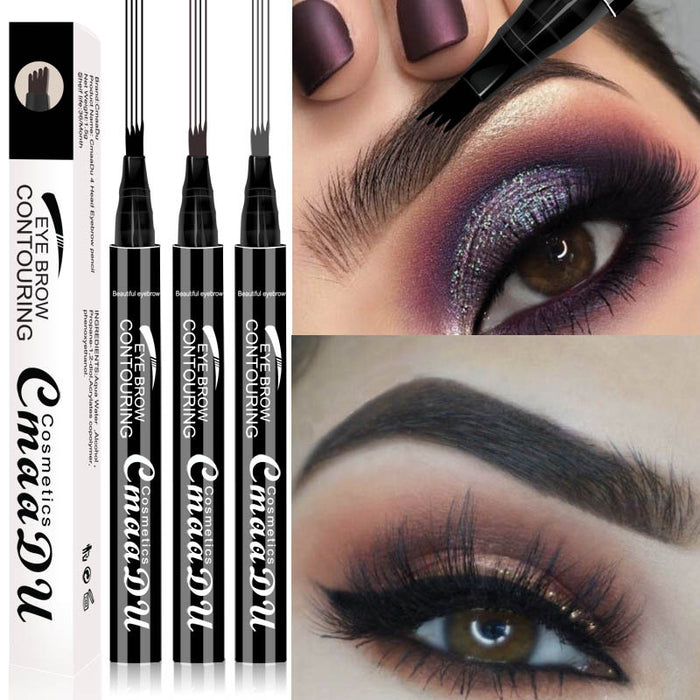 Jewelry WholesaleWholesale 4 head eyebrow pencil JDC-EP-Nic004 eyebrow pencil 妮彩 %variant_option1% %variant_option2% %variant_option3%  Factory Price JoyasDeChina Joyas De China