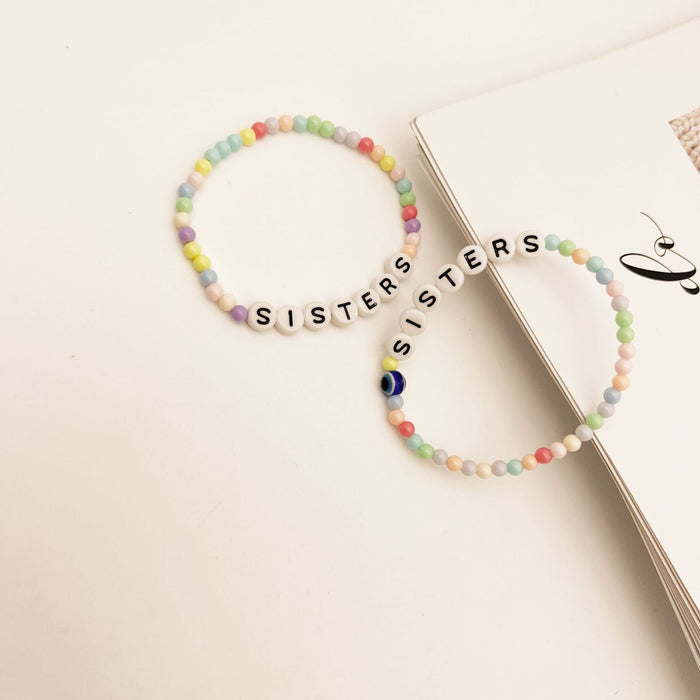 Jewelry WholesaleWholesale Children's Millet Bead Bracelet DIY Color Beaded Candy Color MOQ≥2 JDC-BT-QingH006 Bracelet 清和 %variant_option1% %variant_option2% %variant_option3%  Factory Price JoyasDeChina Joyas De China