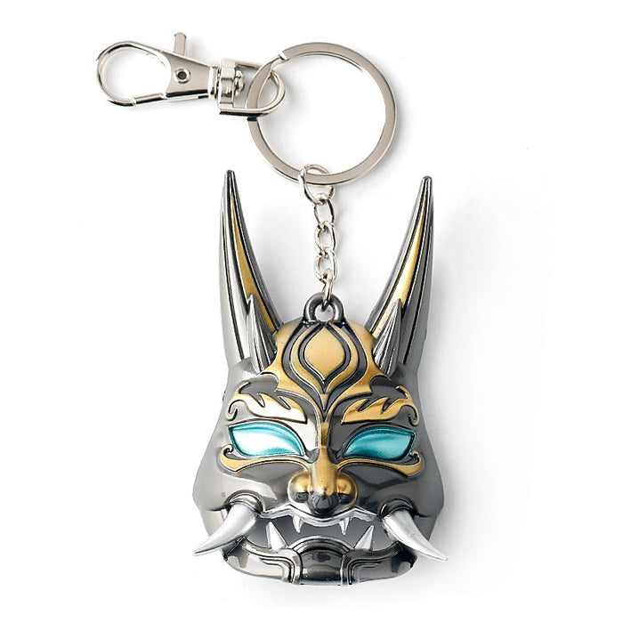 Jewelry WholesaleWholesale Peripheral Witch Heart Fire Alloy Necklace Keychain JDC-KC-AWen006 Keychains 艾文 %variant_option1% %variant_option2% %variant_option3%  Factory Price JoyasDeChina Joyas De China