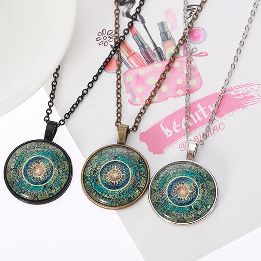 Jewelry WholesaleWholesale Mandala Yoga Time Gemstone Necklace MOQ≥2 JDC-NE-Saip030 Necklaces 赛蒲 %variant_option1% %variant_option2% %variant_option3%  Factory Price JoyasDeChina Joyas De China