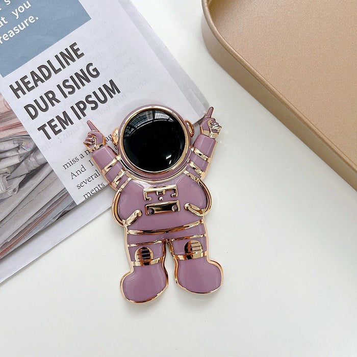 Wholesale Grips Mobile Phone Holder Cartoon Spaceman Plastic Phone Holder JDC-PS-Xuman001