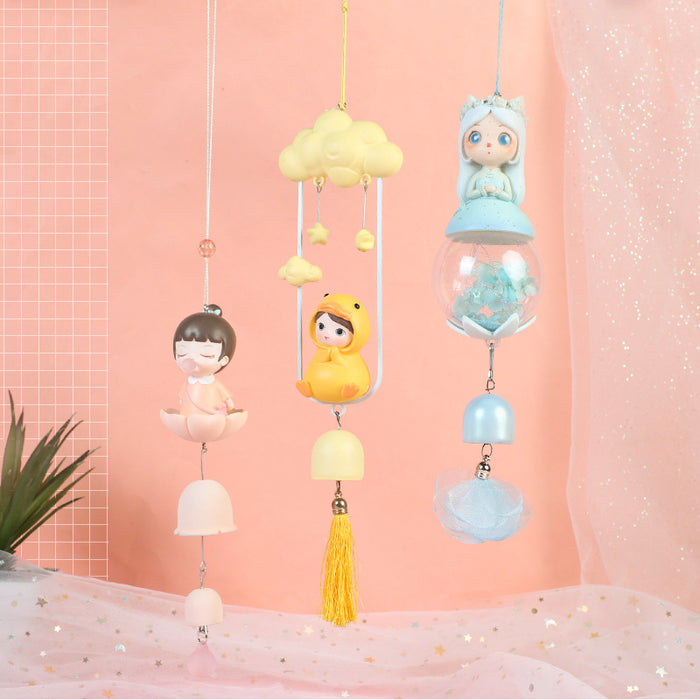 Wholesale Dream Catcher Cute Glowing Cartoon Little Lucky Wind Chime MOQ≥2 JDC-DC-Shangs001