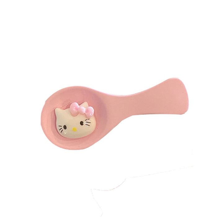 Wholesale hairpin plastic snack simulation spoon MOQ≥2 JDC-HC-WangFeng001