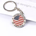 Jewelry WholesaleWholesale Alloy Independence Day Flag Letter Keychain MOQ≥2 JDC-KC-TGuo002 Keychains 添果 %variant_option1% %variant_option2% %variant_option3%  Factory Price JoyasDeChina Joyas De China