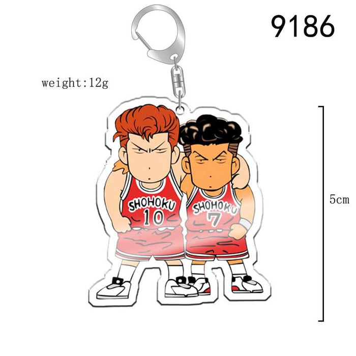 Wholesale Anime Acrylic Slam Dunk Keychain (M) MOQ≥2 JDC-KC-XCai012