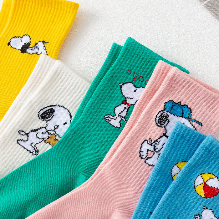 Jewelry WholesaleWholesale color cute cartoon candy color stockings high top JDC-SK-XiaoYi005 Sock 小蚁 %variant_option1% %variant_option2% %variant_option3%  Factory Price JoyasDeChina Joyas De China