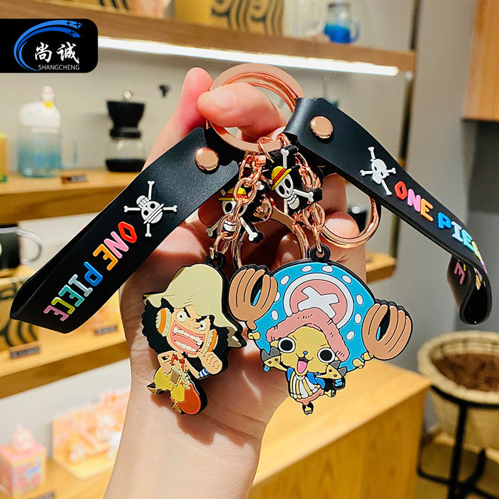 Wholesale creative ins cartoon anime bag pendant keychain (M) JDC-KC-SCheng014