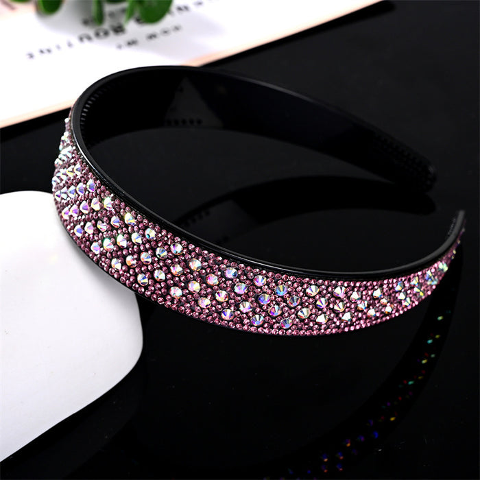 Jewelry WholesaleWholesale full drill rhinestone hair band JDC-HD-YingY001 Headband 迎源 %variant_option1% %variant_option2% %variant_option3%  Factory Price JoyasDeChina Joyas De China