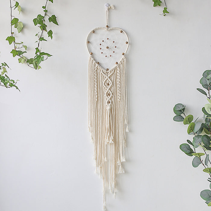 Wholesale Love Dream Catcher Woven Tapestry Wall Decoration MOQ≥2 JDC-DC-RXin015