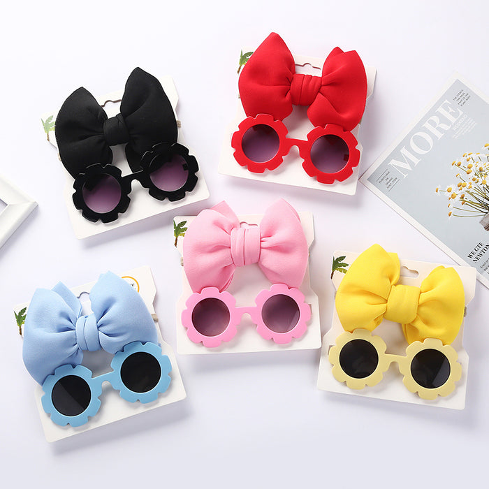 Wholesale Kids Sun Lens Strap Combination Set Sunglasses Glasses JDC-SG-BoB002