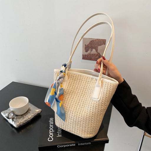 Jewelry WholesaleWholesale Straw Bags Spring Summer Large Capacity Portable Beach Bags JDC-HB-DLFE002 Handbags 迪弗洛恩 %variant_option1% %variant_option2% %variant_option3%  Factory Price JoyasDeChina Joyas De China