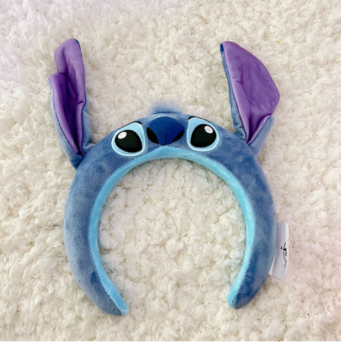 Wholesale girl cartoon plush headband face wash hair accessories MOQ≥2 JDC-HD-YuYue002