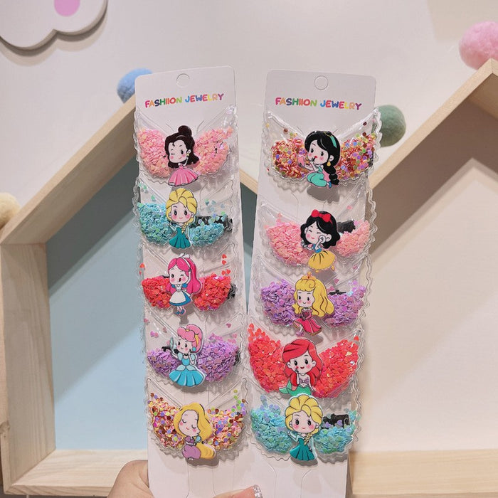 Wholesale children cartoon baby angel wings hair accessories JDC-HC-Jianman003