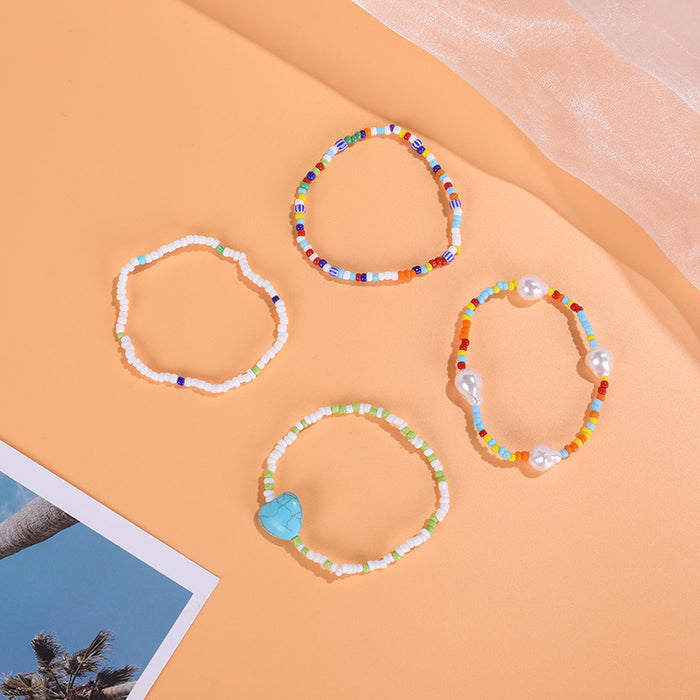 Jewelry WholesaleWholesale Seaside Beach Travel Commemorative Rice Bead Bracelet JDC-BT-ZengZ004 Bracelet 曾珠 %variant_option1% %variant_option2% %variant_option3%  Factory Price JoyasDeChina Joyas De China