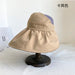 Jewelry WholesaleWholesale sun hat cover face UV protection big brim hat JDC-FH-Weilan007 Fashionhat 微蓝 %variant_option1% %variant_option2% %variant_option3%  Factory Price JoyasDeChina Joyas De China