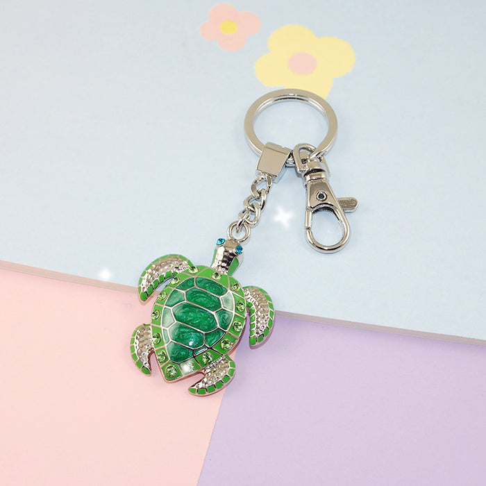 Jewelry WholesaleWholesale Turtle Zinc Alloy Keychain MOQ≥2 JDC-KC-ZYu001 Keychains 卓裕 %variant_option1% %variant_option2% %variant_option3%  Factory Price JoyasDeChina Joyas De China