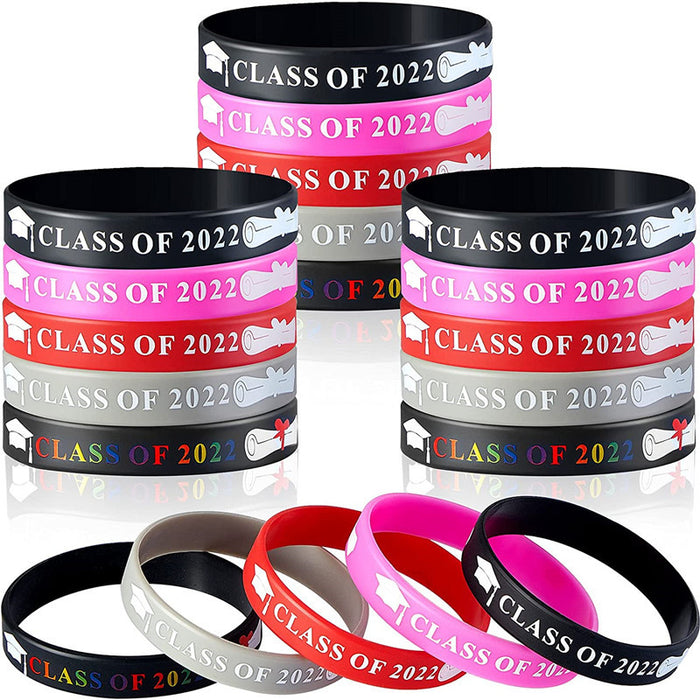 Jewelry WholesaleWholesale graduation season silicone bracelet JDC-BT-HanJ022 Bracelet 寒骏 %variant_option1% %variant_option2% %variant_option3%  Factory Price JoyasDeChina Joyas De China