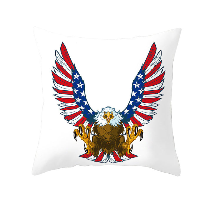 Wholesale 4th of July Independence Day Printed Pillowcase MOQ≥2 JDC-PW-Jinze002