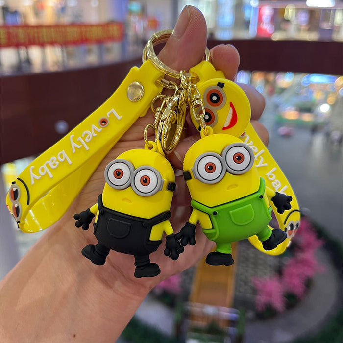 Wholesale Keychains PVC Cute Cartoon Anime MOQ≥5 (M) JDC-KC-MiaoY013