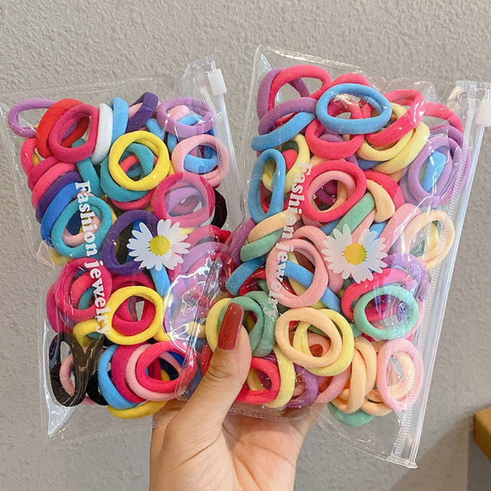 Wholesale chrysanthemum bag children towel ring small hair ring JDC-HS-Mri001