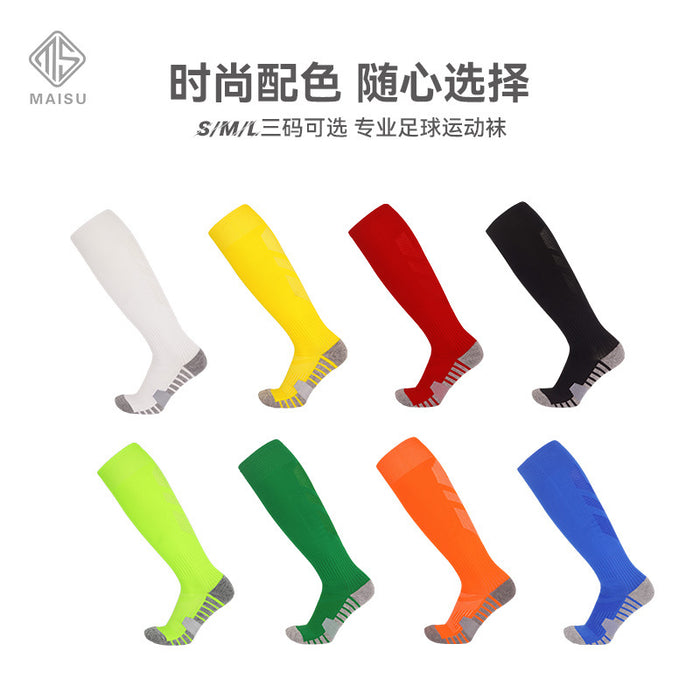 Wholesale Sock Polyester Cotton Basketball Combat Training Elite Socks High Tube Towel Bottom Sweat Absorption JDC-SK-MaiS004