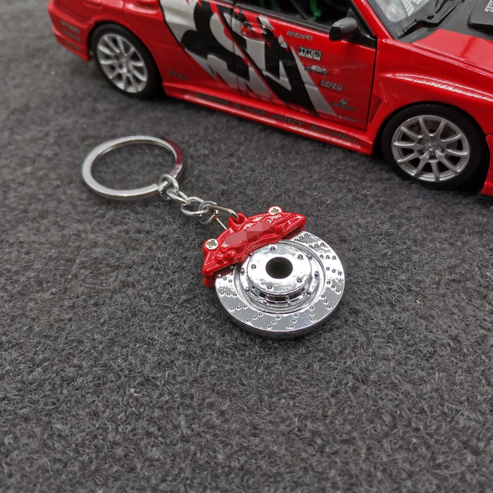 Wholesale Brake Disc Caliper Zinc Alloy Car Keychain MOQ≥3 JDC-KC-WeiJ005