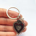 Jewelry WholesaleWholesale Gothic Punk Devil Eyes Black Rose Heart Alloy Keychain MOQ≥3 JDC-KC-SYong001 Keychains 诗勇 %variant_option1% %variant_option2% %variant_option3%  Factory Price JoyasDeChina Joyas De China