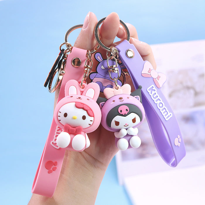 Wholesale cartoon doll key chain cute car key pendant JDC-KC-LEn003