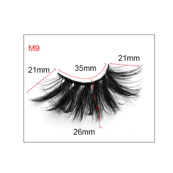 Wholesale 8D Imitation Mink Hair 25mm Natural Long Thicker False Eyelashes JDC-EY-MYan005