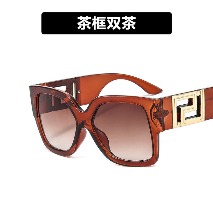 Jewelry WholesaleWholesale large frame square anti UV fashion sunglasses JDC-SG-PLS058 Sunglasses 普琳丝 %variant_option1% %variant_option2% %variant_option3%  Factory Price JoyasDeChina Joyas De China