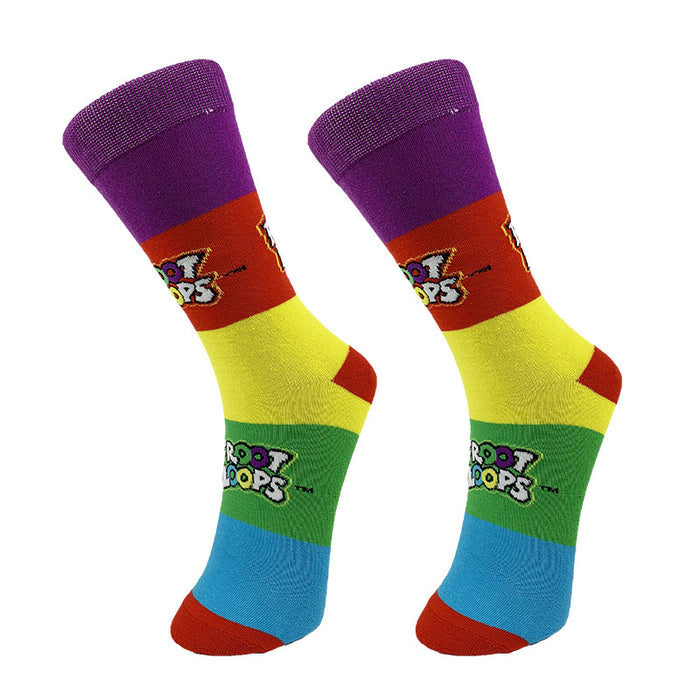 Wholesale Socks Cotton Cute Cartoon Tiger Alphabet Medium Tube Socks JDC-SK-YiYan016