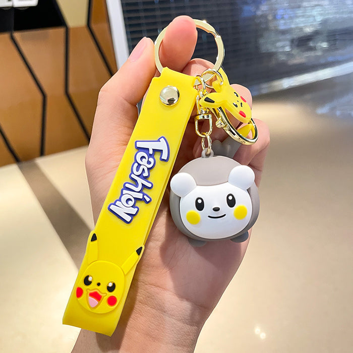 Jewelry WholesaleWholesale Cartoon Silicone PVC Keychain (F) JDC-KC-FeiRun068 Keychains 飞润 %variant_option1% %variant_option2% %variant_option3%  Factory Price JoyasDeChina Joyas De China