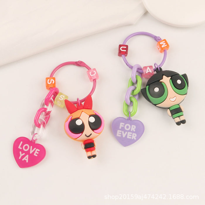 Wholesale Keychains PVC Alloy Acrylic Cartoon Cute Anime (M) MOQ≥2 JDC-KC-YiHan041