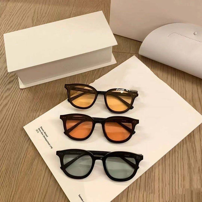 Wholesale Sunglasses Acrylic Lens PC Frames JDC-SG-XinS015