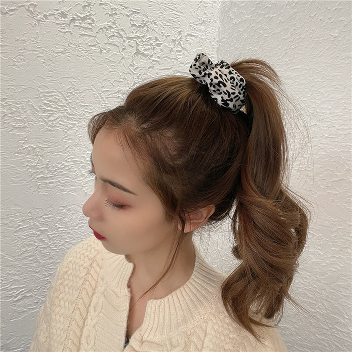 Jewelry WholesaleWholesale leopard print hair ring large intestine ring Hair Scrunchies JDC-HS-Baxuan001 Hair Scrunchies 芭炫 %variant_option1% %variant_option2% %variant_option3%  Factory Price JoyasDeChina Joyas De China