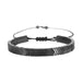 Jewelry WholesaleWholesale creative love flat beads round beads black gallstone hand-woven bracelet JDC-BT-ZhuJ006 Bracelet 诛积 %variant_option1% %variant_option2% %variant_option3%  Factory Price JoyasDeChina Joyas De China