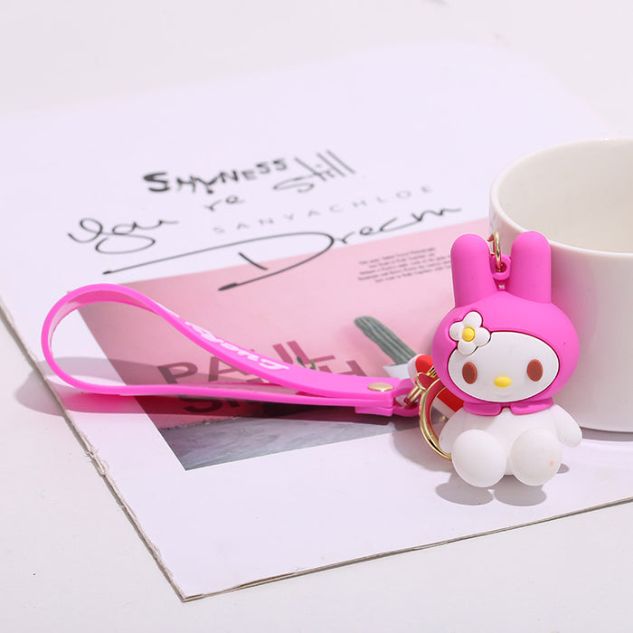 Wholesale keychain pvc doll cute key pendant cartoon JDC-KC-KDian007