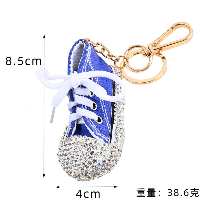 Jewelry WholesaleWholesale cartoon small shoes micro-diamond keychain JDC-KC-JFan001 Keychains 锦帆 %variant_option1% %variant_option2% %variant_option3%  Factory Price JoyasDeChina Joyas De China