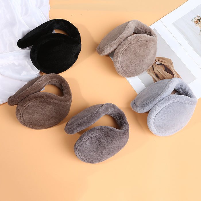 Wholesale Earmuff Plush Winter Thick Warm Foldable JDC-EF-YCheng002