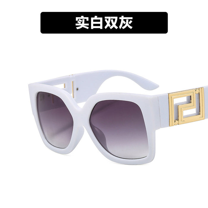 Jewelry WholesaleWholesale large frame square anti UV fashion sunglasses JDC-SG-PLS058 Sunglasses 普琳丝 %variant_option1% %variant_option2% %variant_option3%  Factory Price JoyasDeChina Joyas De China