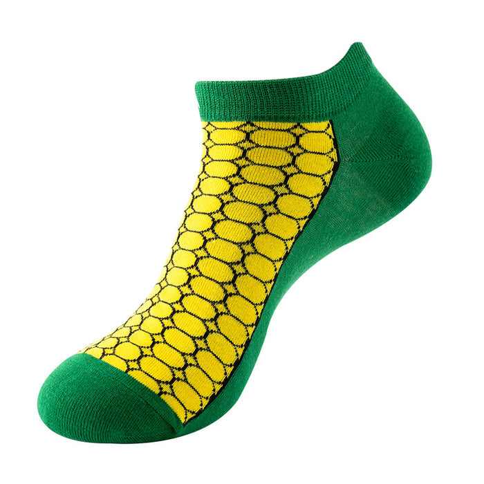 Wholesale socks shallow mouth cotton socks trendy breathable MOQ≥2 JDC-SK-XinXi001