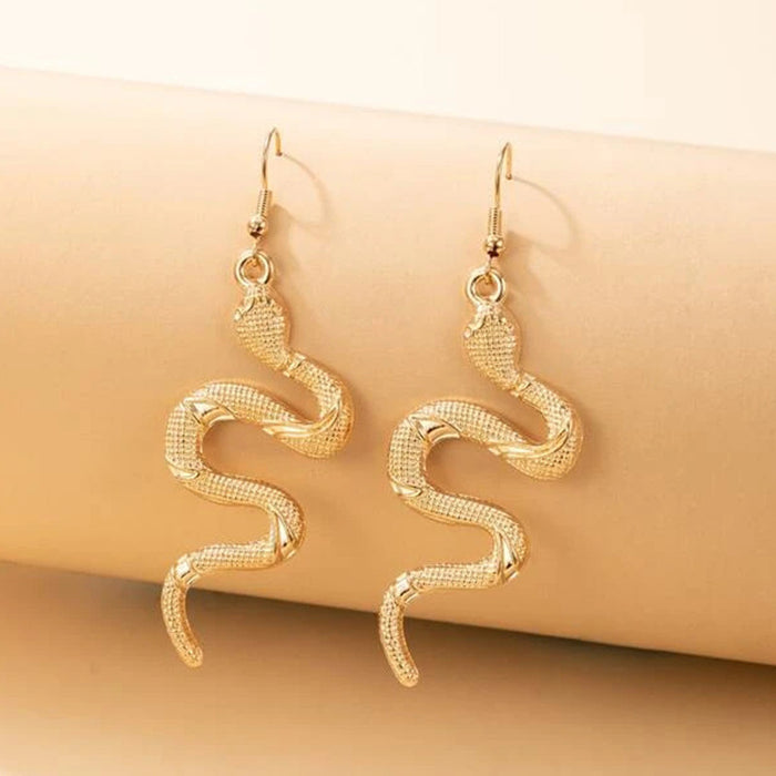 Jewelry WholesaleWholesale Snake Earrings personality snake element alloy earrings JDC-ES-XC349 Earrings 夏晨 %variant_option1% %variant_option2% %variant_option3%  Factory Price JoyasDeChina Joyas De China