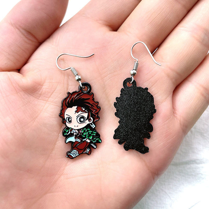 Wholesale Earrings Alloy Anime MOQ≥2 JDC-ES-FuSu014