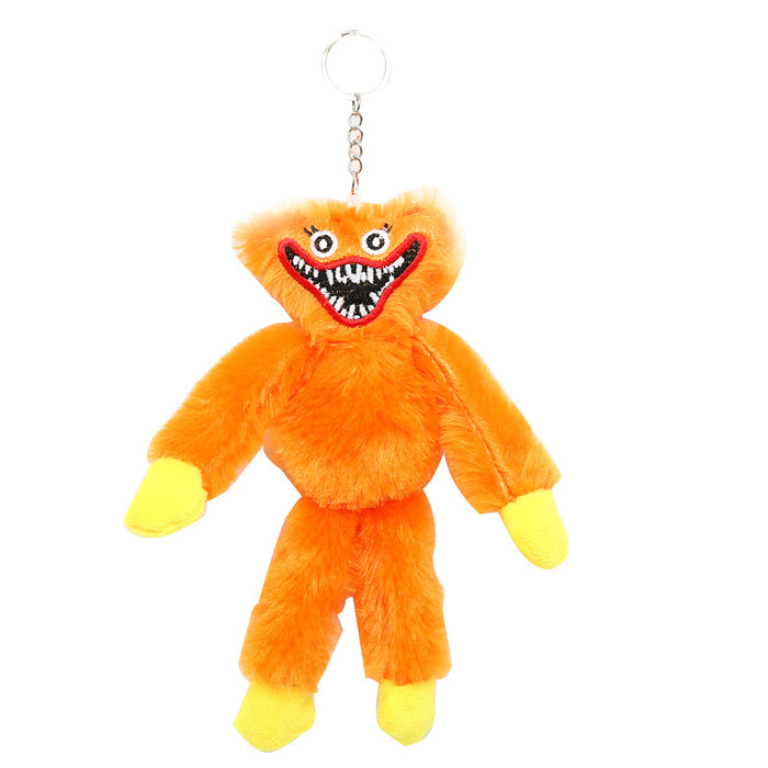 Wholesale Cartoon Plush Cute Doll Keychain (M) MOQ≥2 JDC-KC-QHua001