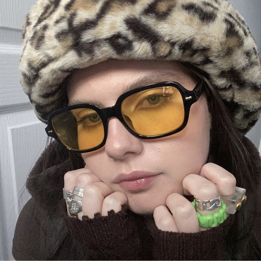 Jewelry WholesaleWholesale Rice Nail Sunglasses Square Versatile Retro JDC-SG-KD171 Sunglasses 珂盾 %variant_option1% %variant_option2% %variant_option3%  Factory Price JoyasDeChina Joyas De China