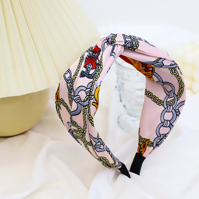 Wholesale fabric headband fashion print MOQ≥2 JDC-HD-MIs007