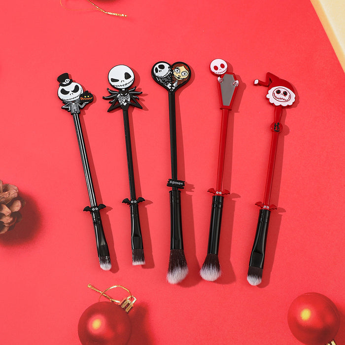 Wholesale Cartoon Artificial Fiber Makeup Brush Set (M) MOQ≥3 JDC-MB-GYu006