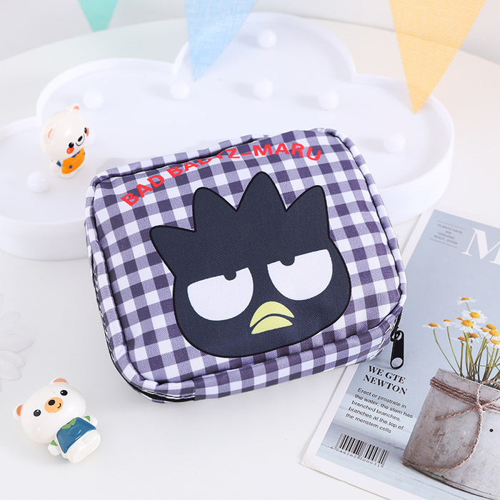 Wholesale Cartoon Oxford Cloth Sanitary Pad Storage Cosmetic Bag (F) MOQ≥3 JDC-CB-Xinka001