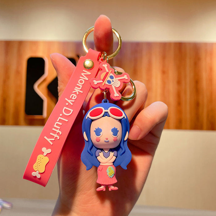 Wholesale Keychain PVC Cartoon Cute Pendant Doll Ornament JDC-KC-JG252