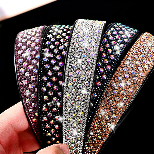 Jewelry WholesaleWholesale full drill rhinestone hair band JDC-HD-YingY001 Headband 迎源 %variant_option1% %variant_option2% %variant_option3%  Factory Price JoyasDeChina Joyas De China